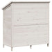 Sălaș de grădină Alb 106 x 56 x 113,5 cm Lemn prelucrat - WALTI WALTI
