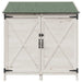 Sălaș de grădină Alb 106 x 56 x 113,5 cm Lemn prelucrat - WALTI WALTI