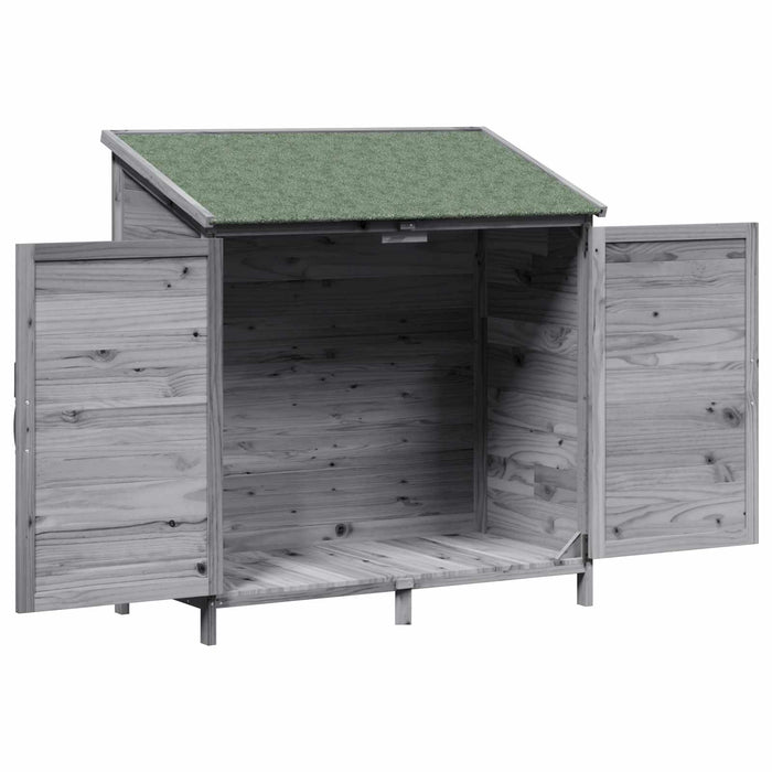 Sălaș de grădină Gri 106 x 56 x 113,5 cm Lemn prelucrat - WALTI WALTI