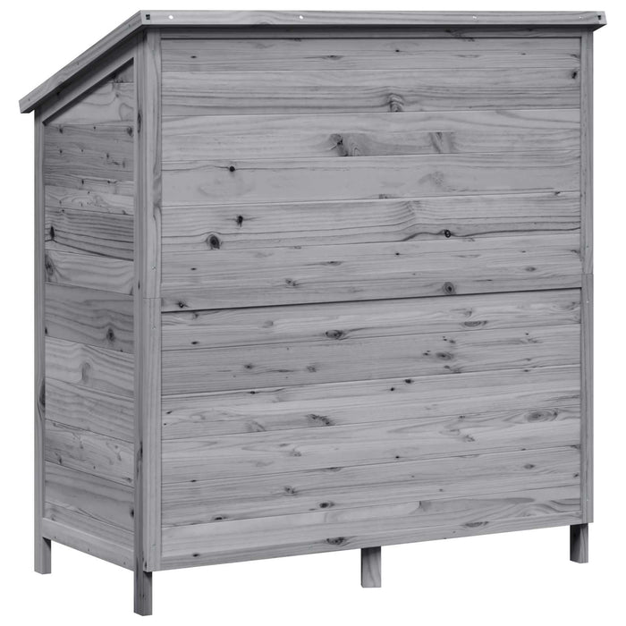 Sălaș de grădină Gri 106 x 56 x 113,5 cm Lemn prelucrat - WALTI WALTI