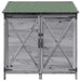 Sălaș de grădină Gri 106 x 56 x 113,5 cm Lemn prelucrat - WALTI WALTI