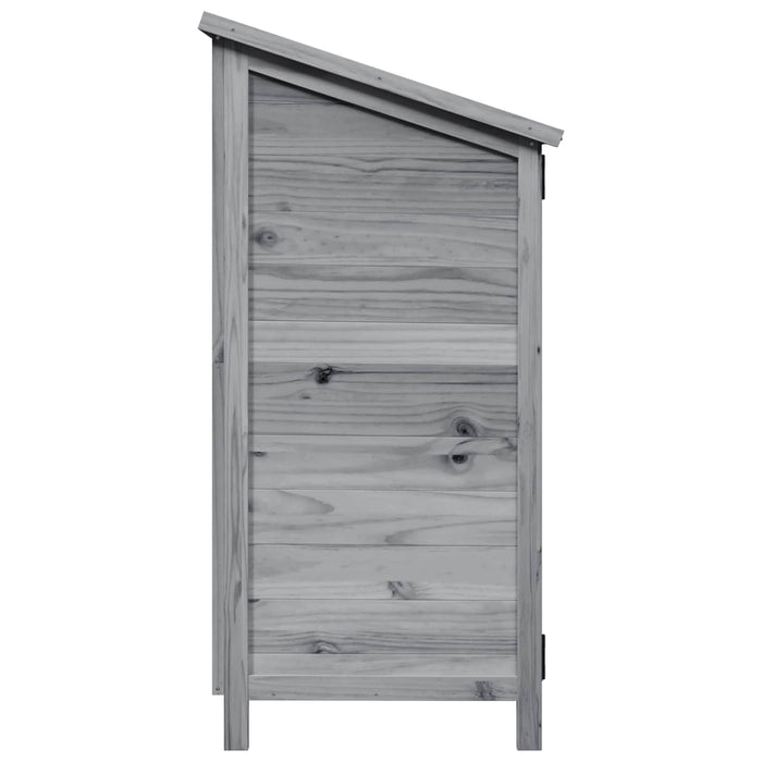 Sălaș de grădină Gri 106 x 56 x 113,5 cm Lemn prelucrat - WALTI WALTI