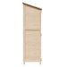 Sălaș de grădină natural 59,5 x 56 x 176,5 cm Lemn prelucrat - WALTI WALTI
