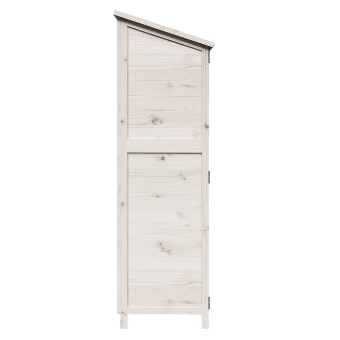 Sălaș de grădină Alb 59,5 x 56 x 176,5 cm Lemn prelucrat - WALTI WALTI