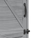 Sălaș de grădină Gri 59,5 x 56 x 176,5 cm Lemn prelucrat - WALTI WALTI