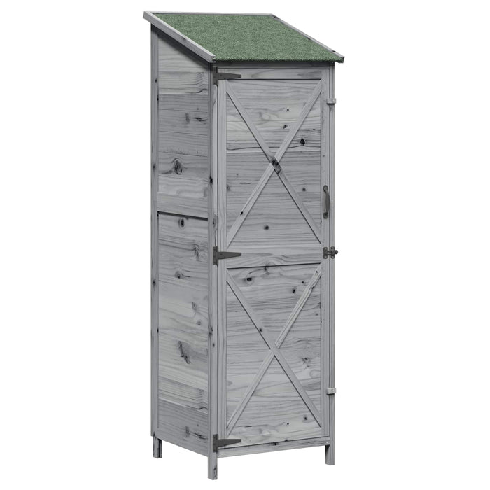 Sălaș de grădină Gri 59,5 x 56 x 176,5 cm Lemn prelucrat - WALTI WALTI