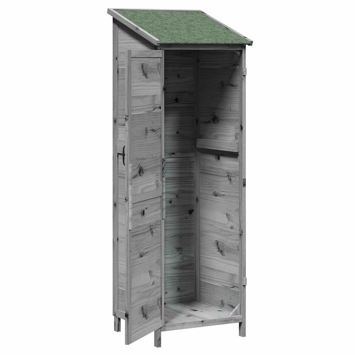 Sălaș de grădină Gri 59,5 x 56 x 176,5 cm Lemn prelucrat - WALTI WALTI