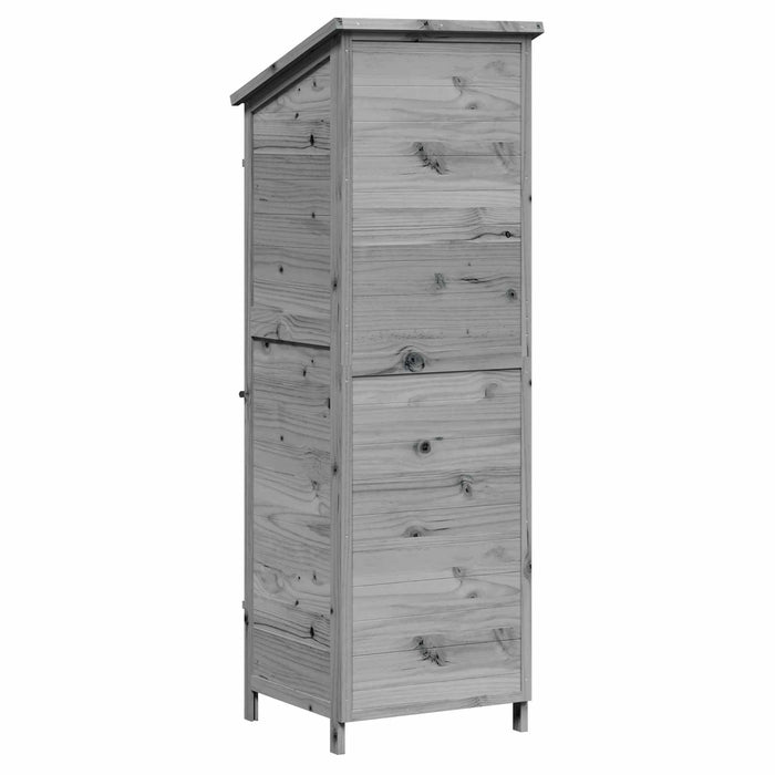 Sălaș de grădină Gri 59,5 x 56 x 176,5 cm Lemn prelucrat - WALTI WALTI