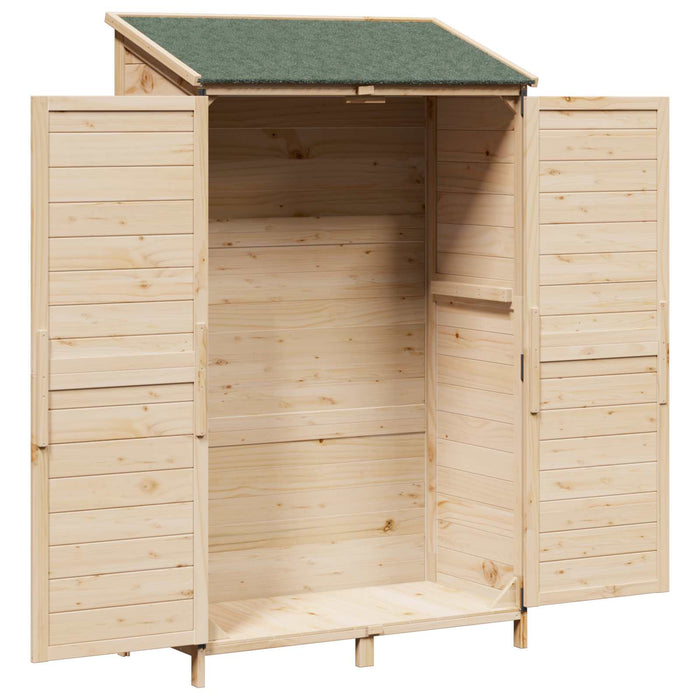 Sălaș de grădină natural 106 x 56 x 176,5 cm Lemn prelucrat - WALTI WALTI