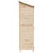 Sălaș de grădină natural 106 x 56 x 176,5 cm Lemn prelucrat - WALTI WALTI