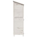Sălaș de grădină Alb 106 x 56 x 176,5 cm Lemn prelucrat - WALTI WALTI