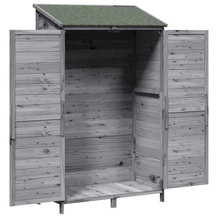 Sălaș de grădină Gri 106 x 56 x 176,5 cm Lemn prelucrat - WALTI WALTI