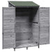 Sălaș de grădină Gri 106 x 56 x 176,5 cm Lemn prelucrat - WALTI WALTI