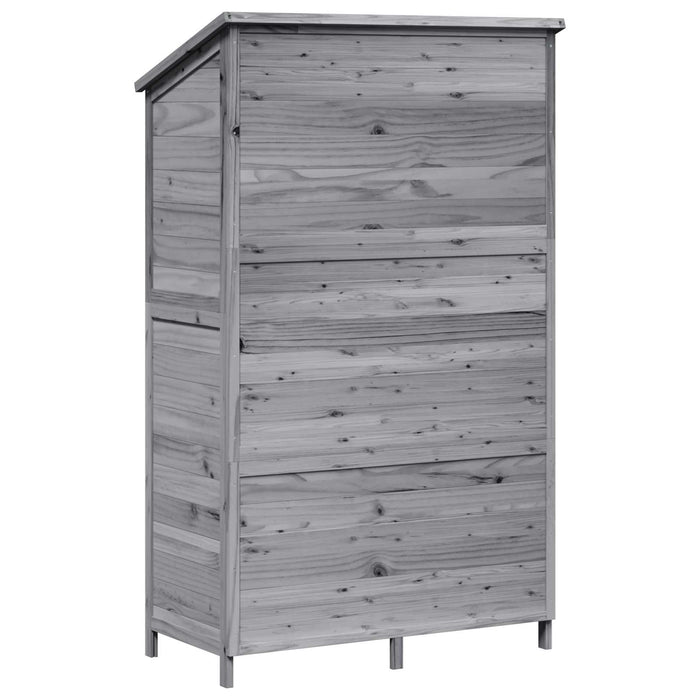 Sălaș de grădină Gri 106 x 56 x 176,5 cm Lemn prelucrat - WALTI WALTI