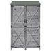 Sălaș de grădină Gri 106 x 56 x 176,5 cm Lemn prelucrat - WALTI WALTI
