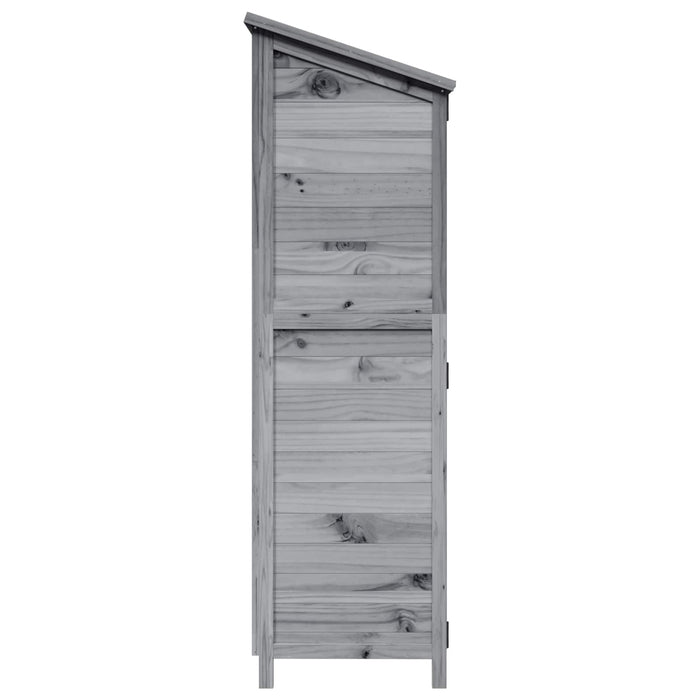 Sălaș de grădină Gri 106 x 56 x 176,5 cm Lemn prelucrat - WALTI WALTI