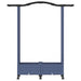 Pat Ridicat cu Trellis și Acoperiș Gri 124 x 40 x 129 cm PP - WALTI WALTI