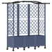 Pat Ridicat cu Trellis și Acoperiș Gri 163 x 40 x 144 cm PP - WALTI WALTI
