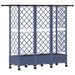 Pat Ridicat cu Trellis și Acoperiș Gri 164 x 40 x 127 cm PP - WALTI WALTI