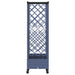 Pat Ridicat cu Trellis și Acoperiș Gri 164 x 40 x 127 cm PP - WALTI WALTI