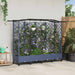 Pat Ridicat cu Trellis și Acoperiș Gri 203,5 x 40 x 129 cm PP - WALTI WALTI