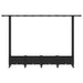 Pat Ridicat cu Trellis și Acoperiș Negru 203 x 40 x 127 cm PP - WALTI WALTI