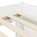 Cadru de Pat Înalț pentru Copii 2 pcs Alb 80 x 200 cm - WALTI WALTI