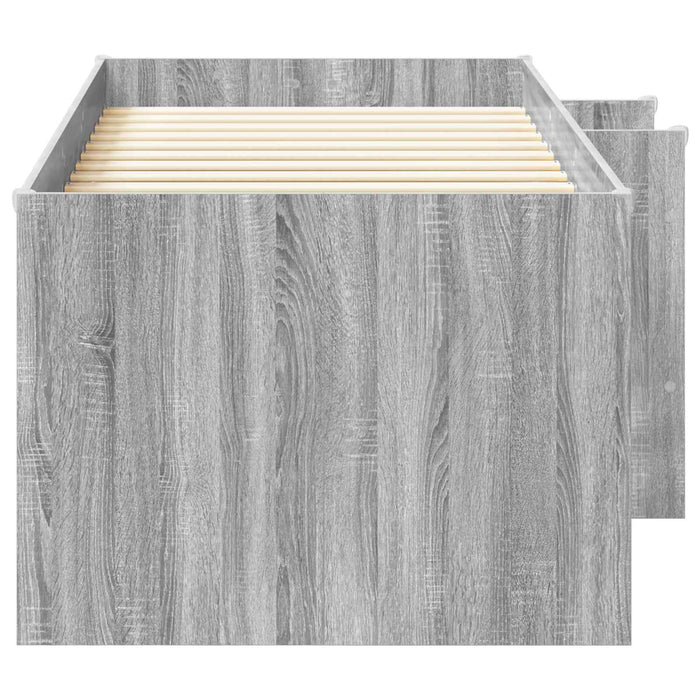 Cadru de Pat Înalț pentru Copii Sonoma gri 80 x 200 cm WALTI