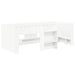 Cadru de Pat Înalț pentru Copii 2 pcs Alb 98.5 x 200 cm - WALTI WALTI