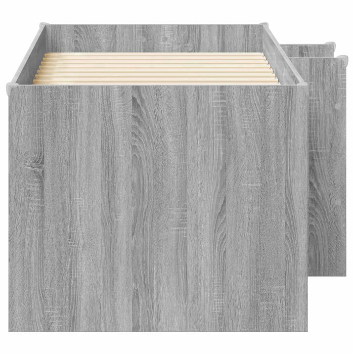 Cadru de Pat Înalț pentru Copii Sonoma gri 80 x 160 cm WALTI