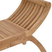 Bancă de grădină 2 -Seater 126 cm Lemn solid de tec natural - WALTI WALTI