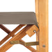 Scaun de sufragerie 56 x 54 x 87 cm 100% poliester solid-teak - WALTI WALTI