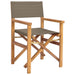 Scaun de sufragerie 56 x 54 x 87 cm 100% poliester solid-teak - WALTI WALTI