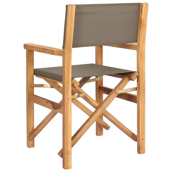 Scaun de sufragerie 56 x 54 x 87 cm 100% poliester solid-teak - WALTI WALTI