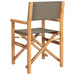 Scaun de sufragerie 56 x 54 x 87 cm 100% poliester solid-teak - WALTI WALTI