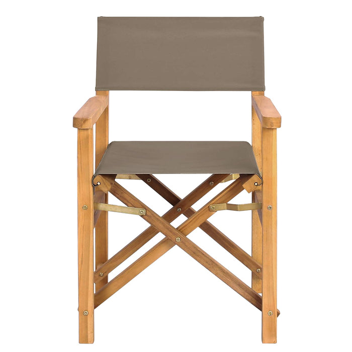 Scaun de sufragerie 56 x 54 x 87 cm 100% poliester solid-teak - WALTI WALTI