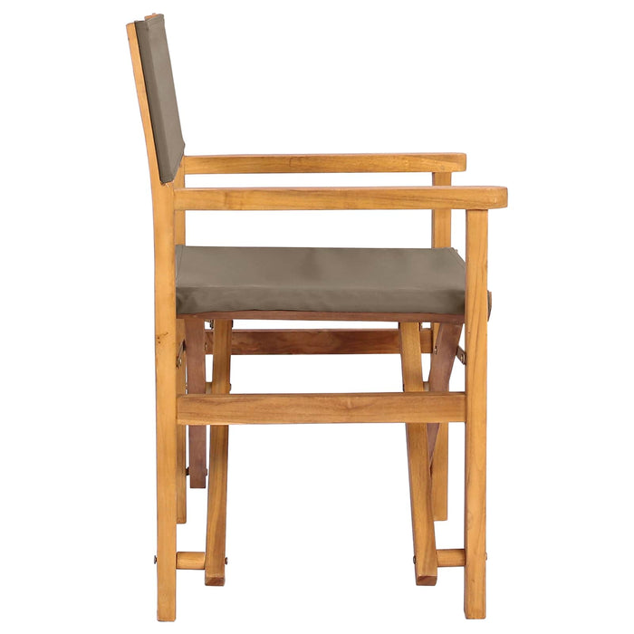 Scaun de sufragerie 56 x 54 x 87 cm 100% poliester solid-teak - WALTI WALTI