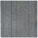 Placă de carpetă Gri deschis cu dungi 50 x 50 cm 4 pcs - WALTI WALTI