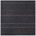 Placă de carpetă Gri închis cu dungi 50 x 50 cm 4 pcs - WALTI WALTI