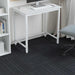 Placă de carpetă Gri închis cu dungi 50 x 50 cm 36 pcs - WALTI WALTI