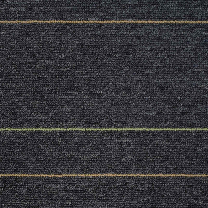 Placă de carpetă Gri închis cu dungi 50 x 50 cm 36 pcs - WALTI WALTI