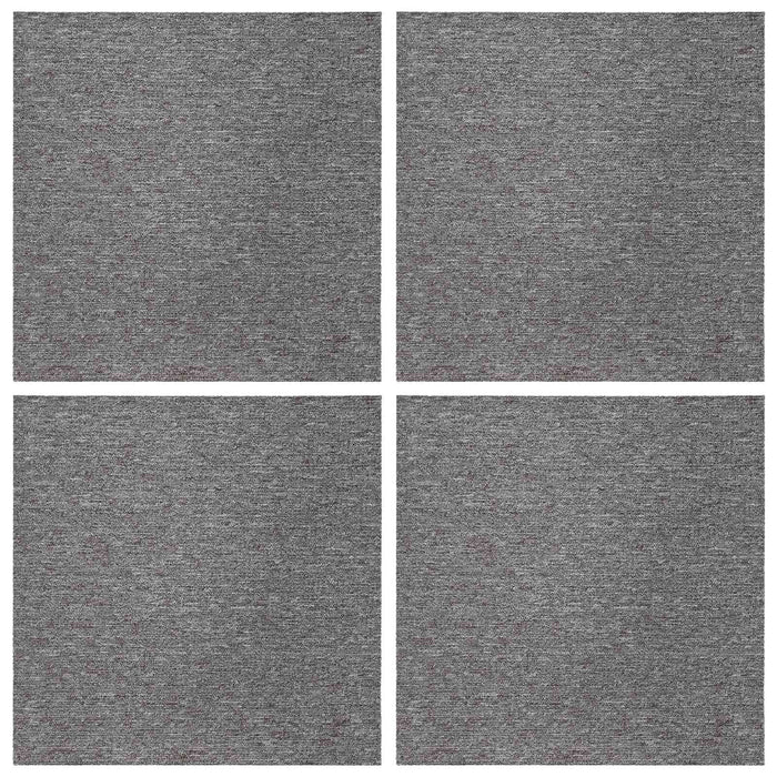 Placă de carpetă Maro 50 x 50 cm 4 pcs PP și bitum - WALTI WALTI