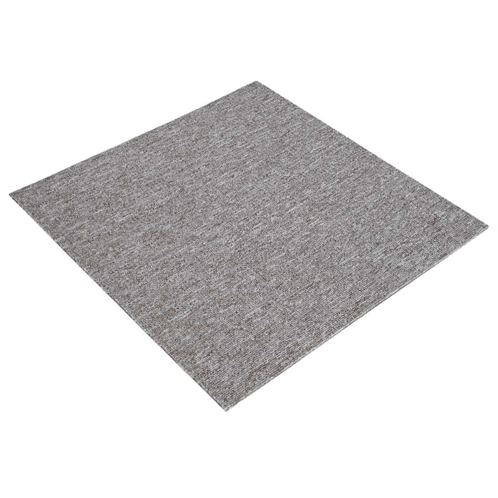 Placă de carpetă Maro 50 x 50 cm 20 pcs PP și bitum - WALTI WALTI