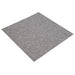 Placă de carpetă Maro 50 x 50 cm 20 pcs PP și bitum - WALTI WALTI
