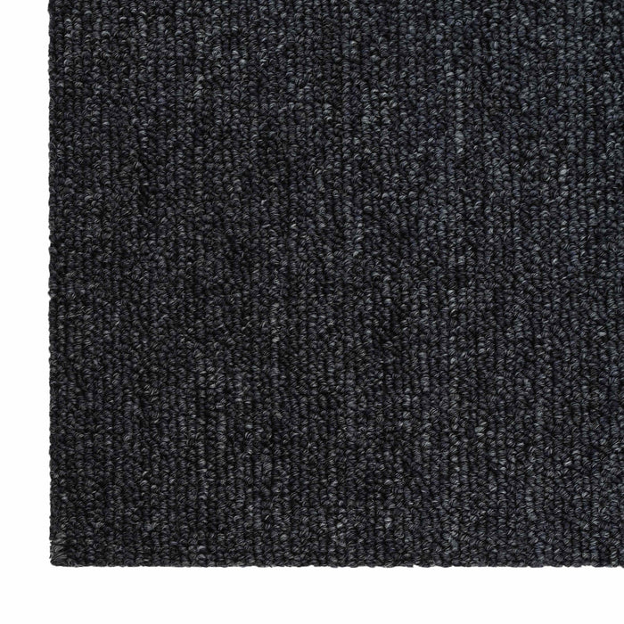 Placă de carpetă Gri închis 50 x 50 cm 36 pcs PP și bitum - WALTI WALTI