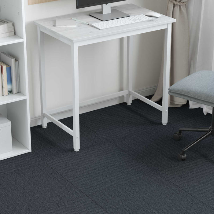 Placă de carpetă Gri Albastru 50 x 50 cm 4 pcs PP și bitum - WALTI WALTI