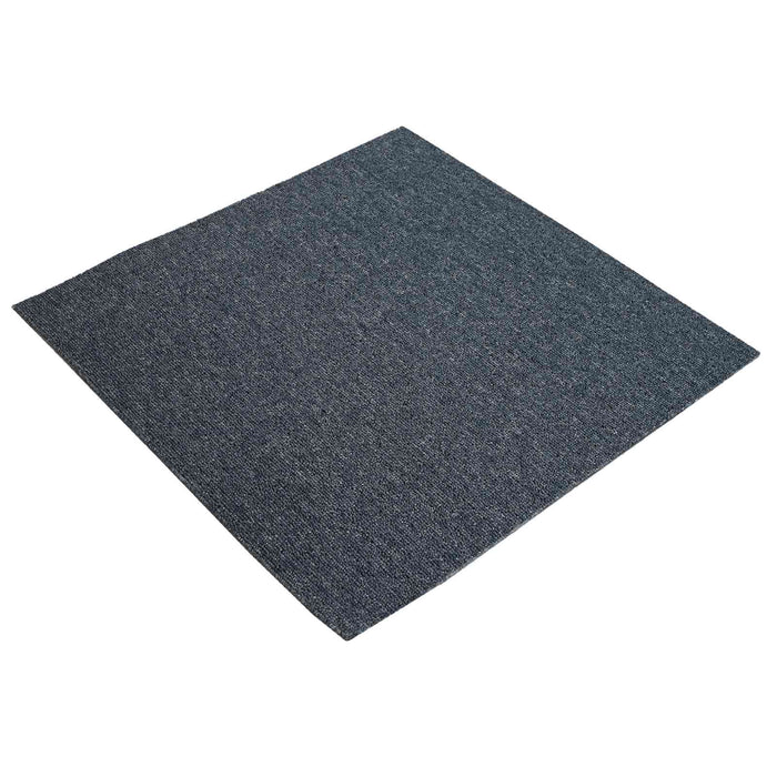 Placă de carpetă Gri Albastru 50 x 50 cm 4 pcs PP și bitum - WALTI WALTI