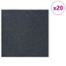 Placă de carpetă Gri Albastru 50 x 50 cm 20 pcs PP și bitum - WALTI WALTI