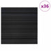 Placă de carpetă Dungi Gri deschis 50 x 50 cm 36 pcs - WALTI WALTI