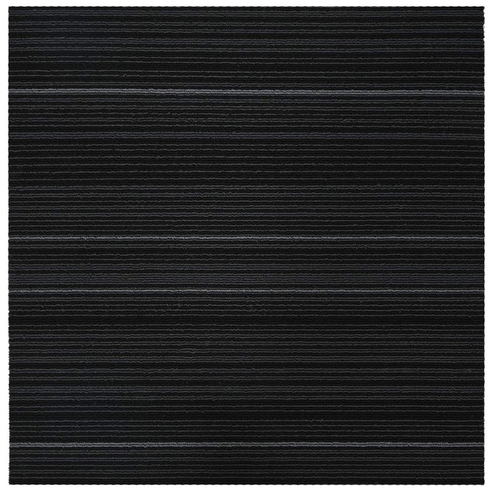 Placă de carpetă Striped Gri Închis 50 x 50 cm 20 pcs - WALTI WALTI